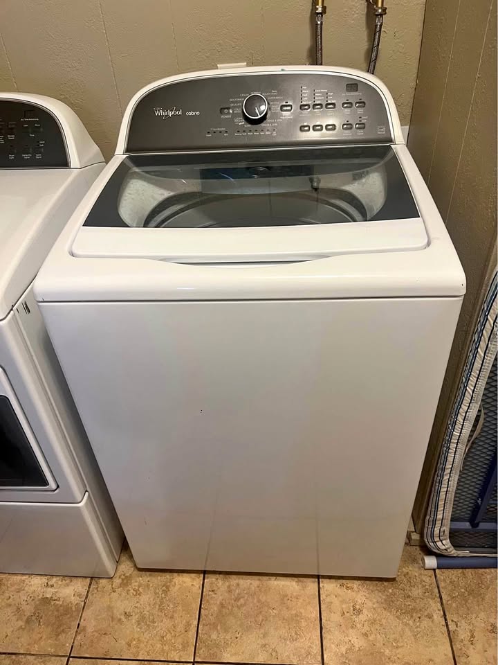 Washer and dryer