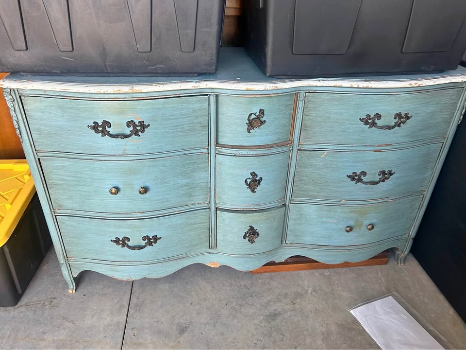 Vintage Dresser & Night Stand